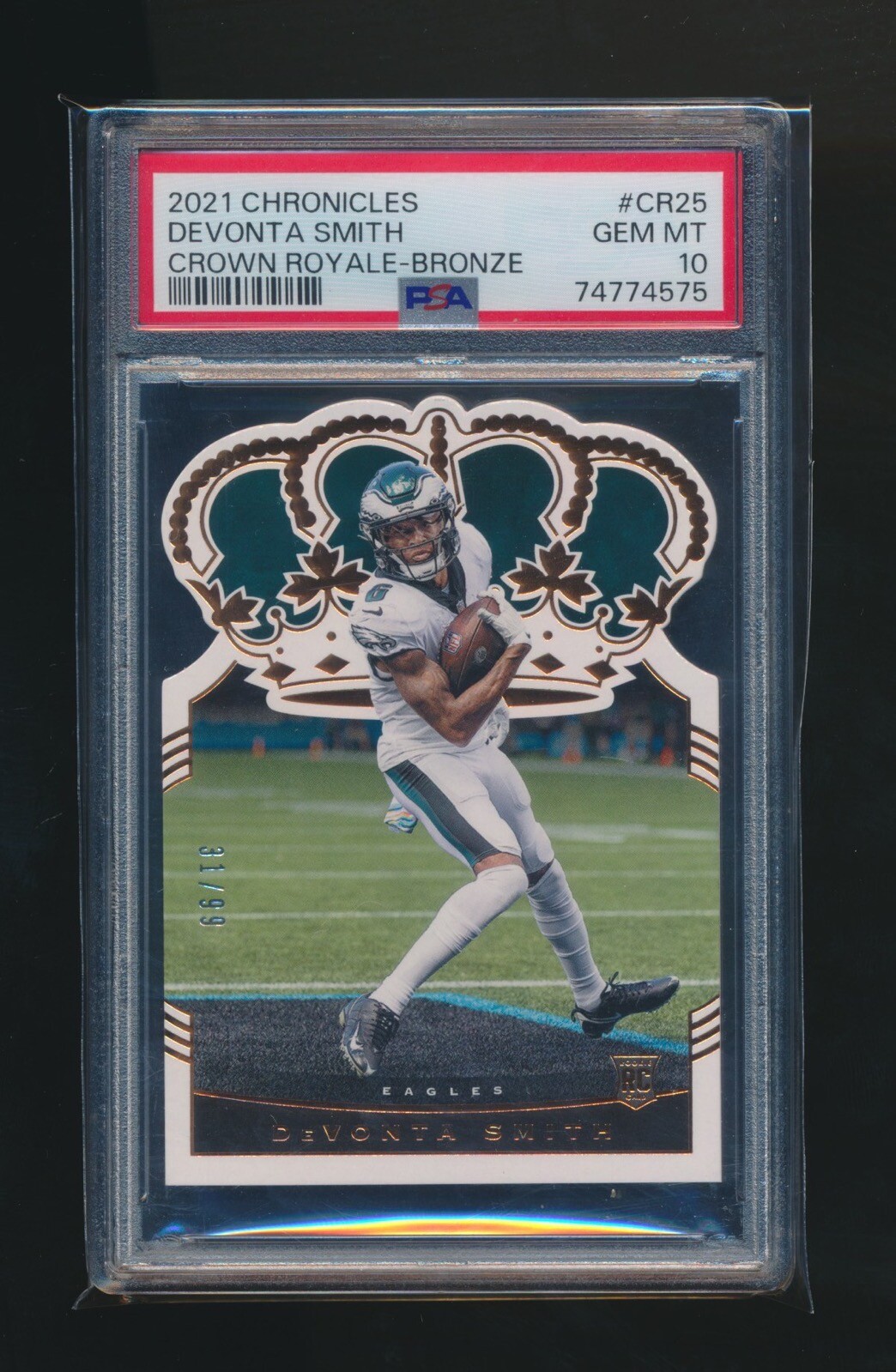 DeVonta Smith Panini Chronicles Crown Royale #CR25 Bronze