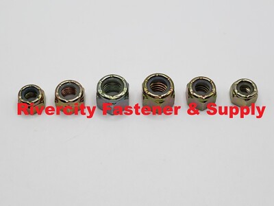 1/4 5/16 & 3/8 Fine & Coarse Thread Grade 8 Lock / Stop Nut Assortment Kit
