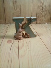 Michel  Co Classic Pooh "K" Standing Alphabet Letter Figurine Wall Sculpture