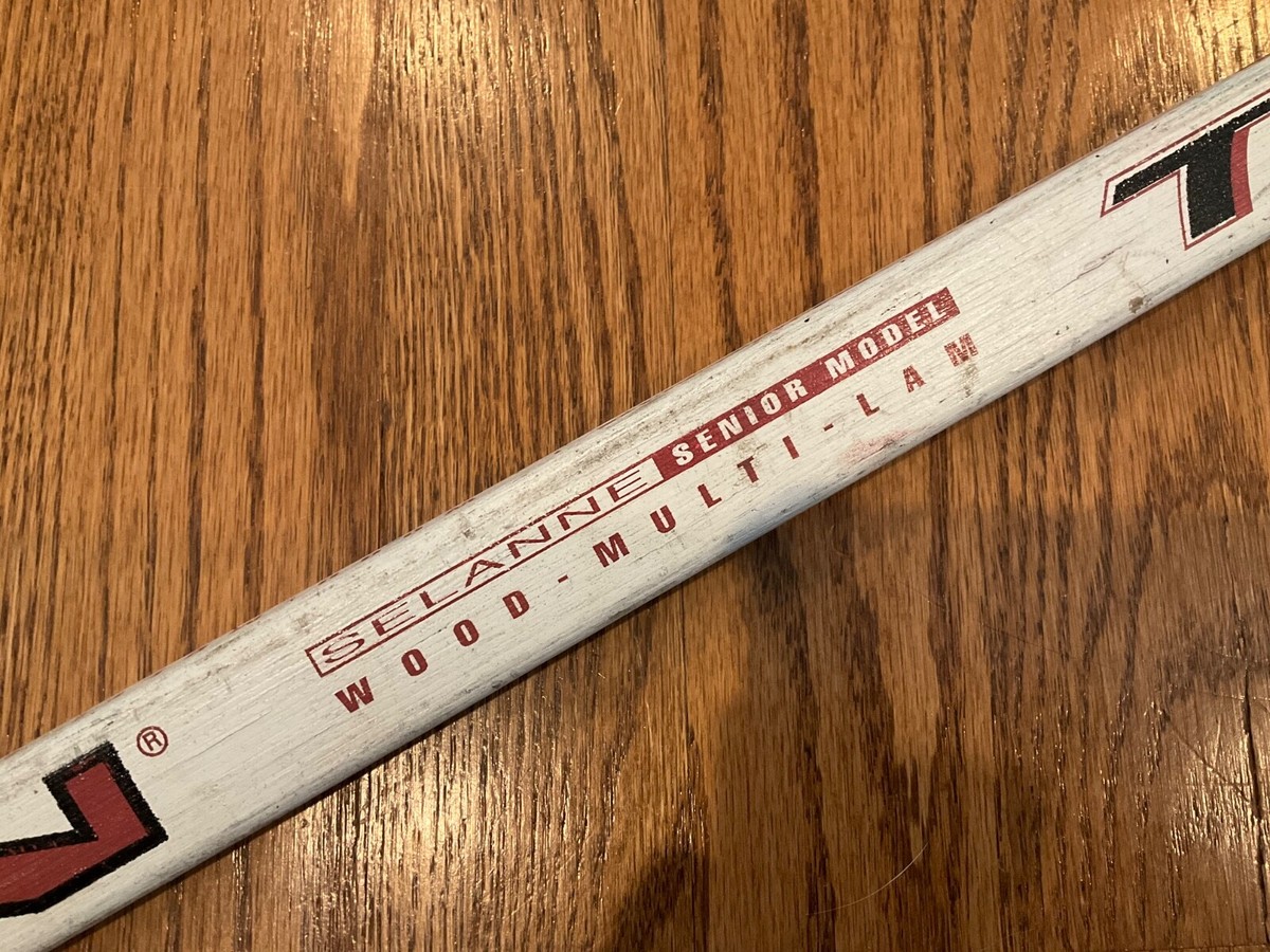 TITAN TSM collector's hockey stick LH senior vintage wood TEEMU