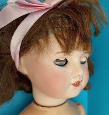 Jolie Poupée Ancienne 54cm Tête Pivotante Style SFBJ - France - Occasion