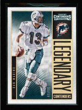 DAN MARINO 2016 CONTENDERS #1 LEGENDARY CONTENDERS GOLD PARALLEL #49/99 AY3507