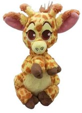 Disney Parks BABY GIRAFFE Soft Plush 11" Sitting Embroidered Eyes Stuffed Animal