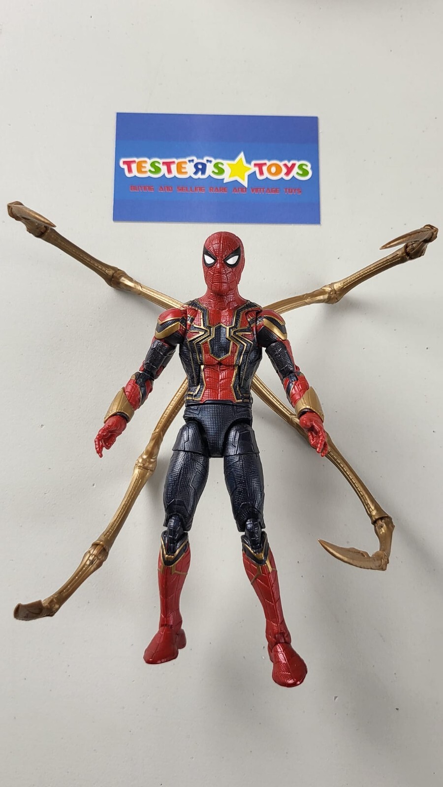 Marvel Legends IRON SPIDER Infinity War 2 pack Figure Loose Spider-Man MCU