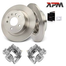 2x Bremssattel 2x Bremsscheiben Hinten Ø286mm für Opel Omega B V94 1994-2003