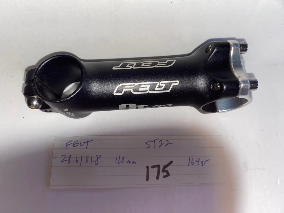 ВОЙЛОЧНЫЙ ШТОК ST-22 велосипеда 110 мм 28,6 рулевое управление x 31,8 руль - Изображение 2 из 4