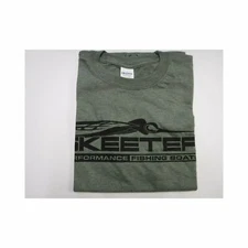 New Authentic Skeeter Short Sleeve T-Shirt Soft Style/ Eat Sleep Fish Vertical D