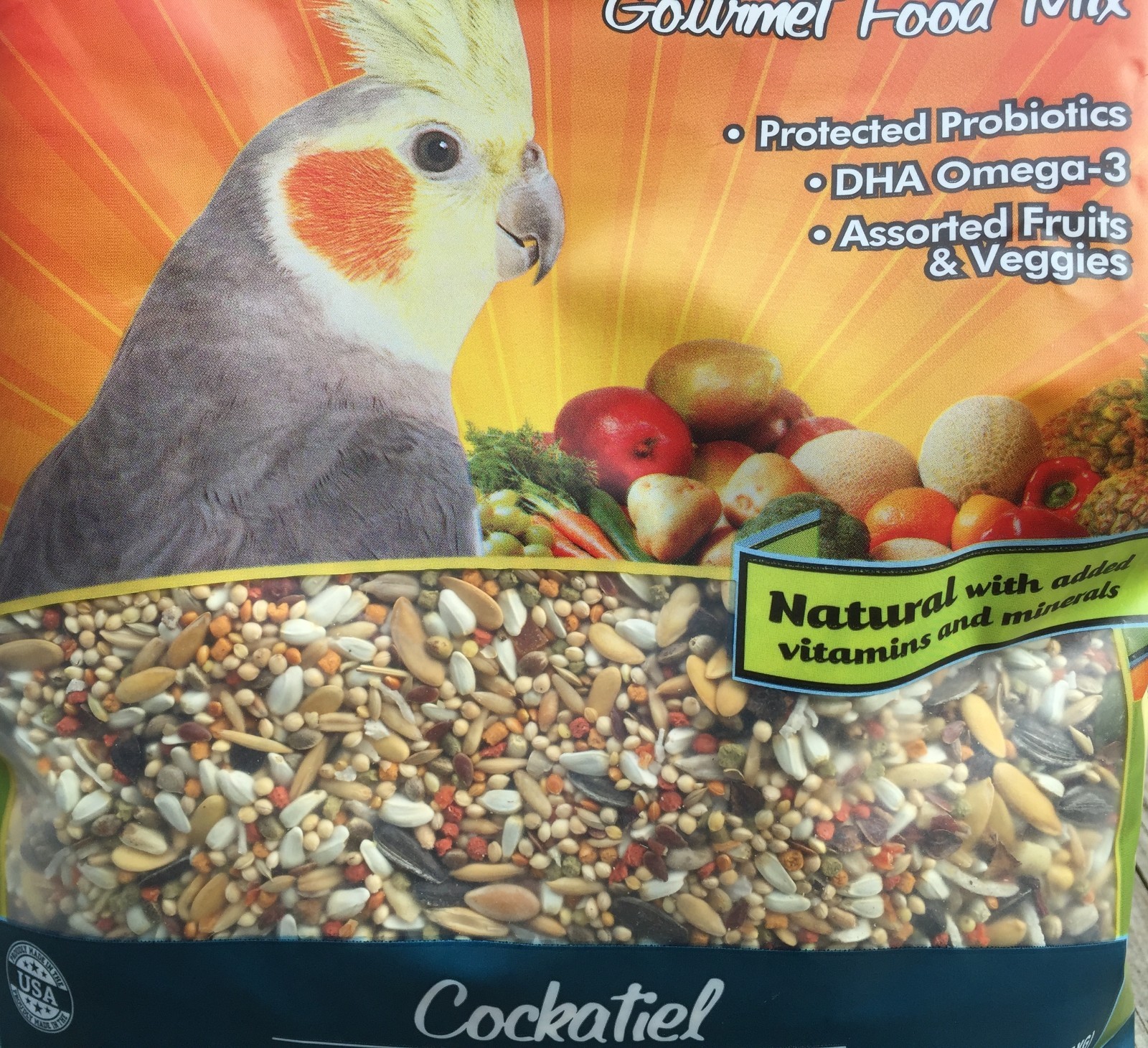 Bird Mix Fruits And Veggie 25lb