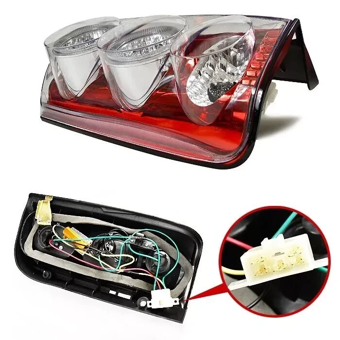LED Tail Light Lamp Euro Type Custom JDM for Toyota Hiace 100 Series Van Wagon u - Изображение 2 из 4