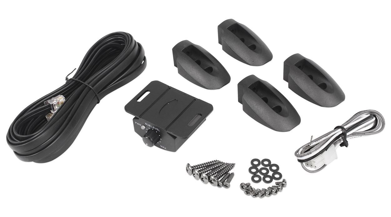 10" 800w Slim Low Profile Powered Car Subwoofer Sub For 1987-2006 Jeep Wrangler