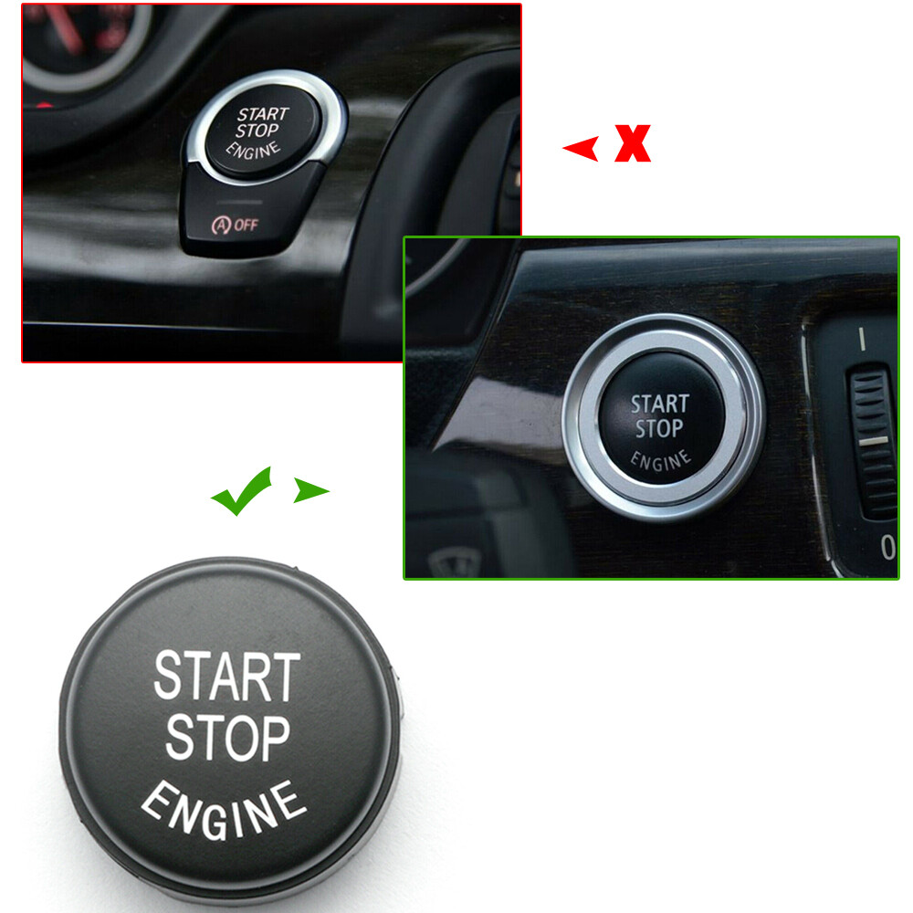 For BMW F20 F30 F48 F16 F10 F01 Engine Start Stop Push Button Switch Cover Trim