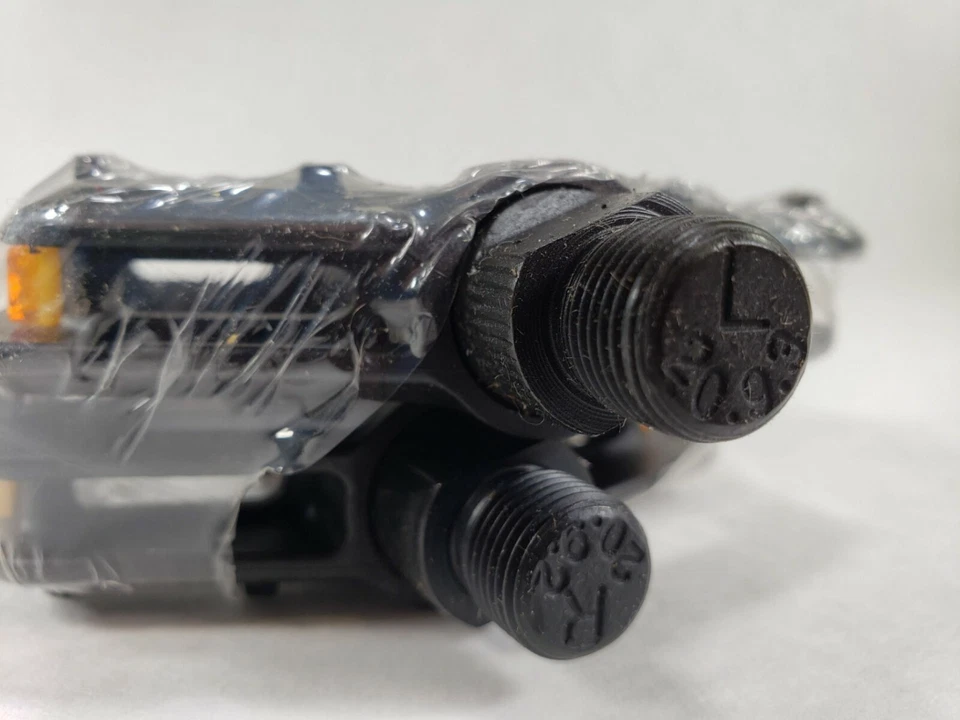 Retrospec Bicicleta Negro Antideslizante Agarre Cómodo Izquierdo Derecho Padels Foto 3 de 4