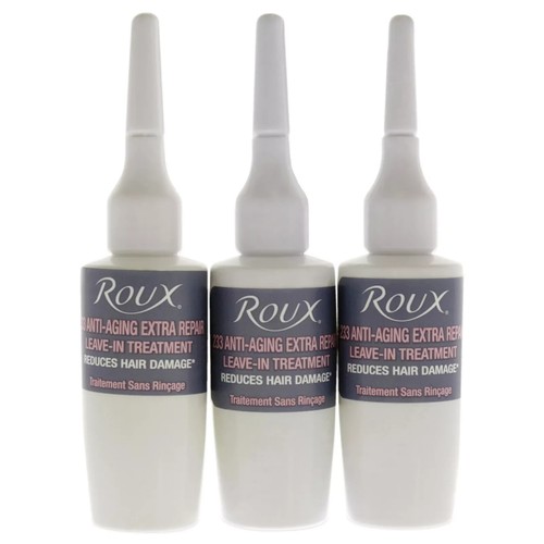 Anti-Aging Extra Repair Leave-In Behandlung - 233 von Roux für Unisex - 3 x 0,5 oz - Bild 2 von 5