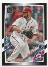 2021 Topps Update JON LESTER Black Border Parallel 13/70 Nationals #US100
