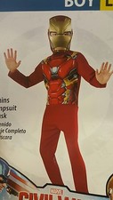 XX 630175 Iron Man Civil War Costume Boys Rubies muscle