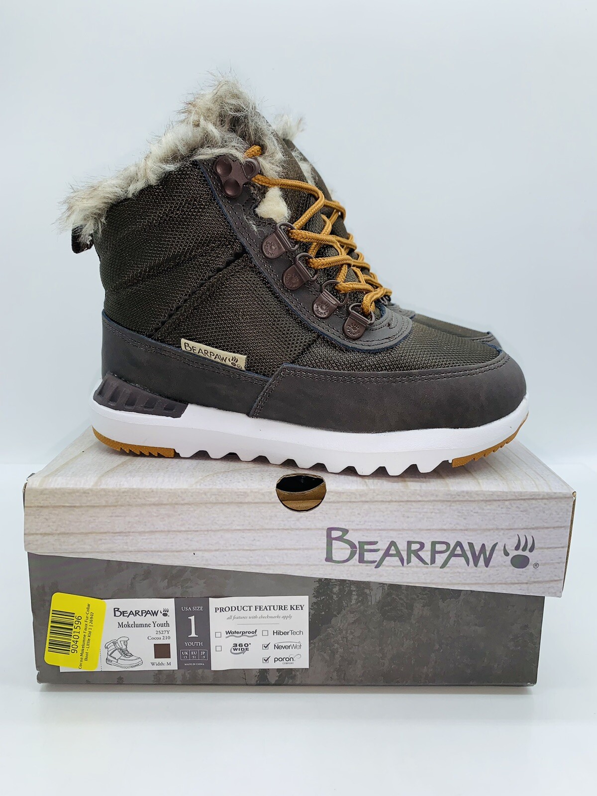 Bearpaw Youth Unisex Little Kids 