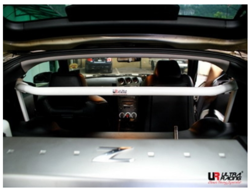 Nissan 350Z 350 Z barra Ultra Racing 4-punti posteriore c-pillar regolabile  - Foto 1 di 1