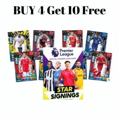 Panini Adrenalyn XL Premier League 2023 Karten - 22/23 Star Signings #469 - #510