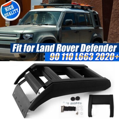Glossy Black Access Ladder Side Window Step Ladder Fits for Defender 90 110 130