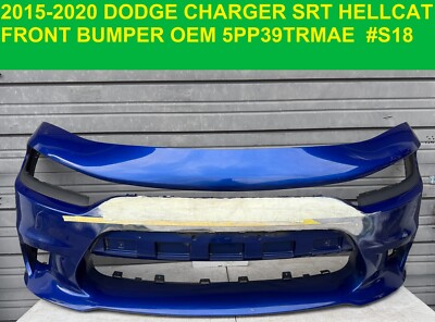   2015-2022 Dodge Charger SRT Hellcat Front Bumper OEM 5PP39TRMAE ORIGINAL