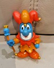 ANCIENNE FIGURINE PUBLICITAIRE PVC PLASTIQUE NOVOTEL DOLFI FOU DU ROI BOUFFON