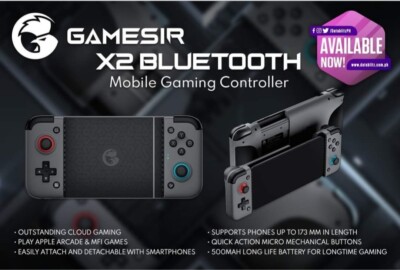 GameSir X2 Bluetooth Game Controller  for Android & iOS- Gray