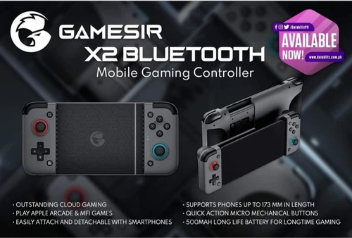 GameSir X2 Bluetooth Game Controller for Android & iOS- Gray