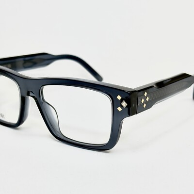 Christian Dior ドミノ CHRISTIAN DIOR CD DIAMONDO S3I Crystal Blue Eyeglasses 53mm