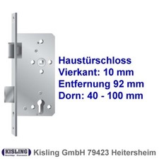 Haustürschloss 45 50 55 65 70 80 90 100 mm Dorn 92 PZ Stulp 20-22-24-28-30 rd kt