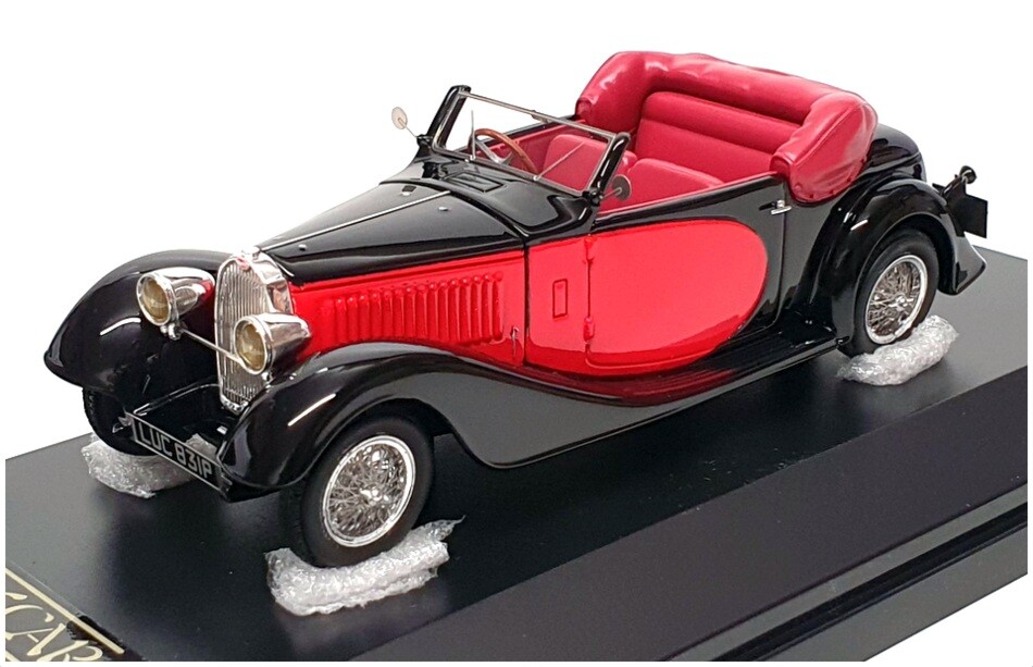 Luxcar 1/43 Scale Lux017 - 1934 Bugatti T57 Stelvio D/head Coupe