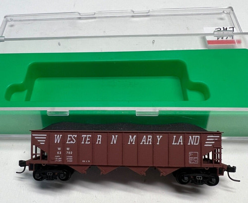 MODELO TREN TOLVA BOWSER H21A 4 BAHÍAS WESTERN MARYLAND # 37421 ESCALA N | Zustand: Used