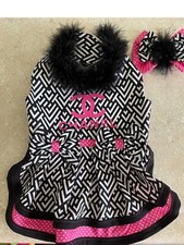 DOG DRESS VEST NEW FREE SHIPPING MATCHING HAIR BOW Included. Size S,M,L or XL