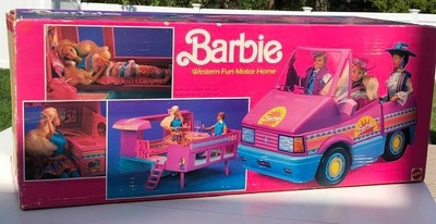 barbie western fun motorhome