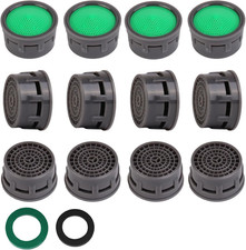 Faucet Aerator, Flow Restrictor Insert, Sink Aerator Replacement Parts for Bathr
