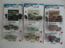 Hot Wheels 2026 Pantone Silver Series 6 Car Set Wave Two 