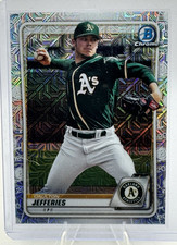 Daulton Jefferies 2020 Bowman Chrome Baseball - Mojo Refractor Card# BCP-153