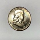 1956 Franklin Half Dollar BU++ with Color FBL