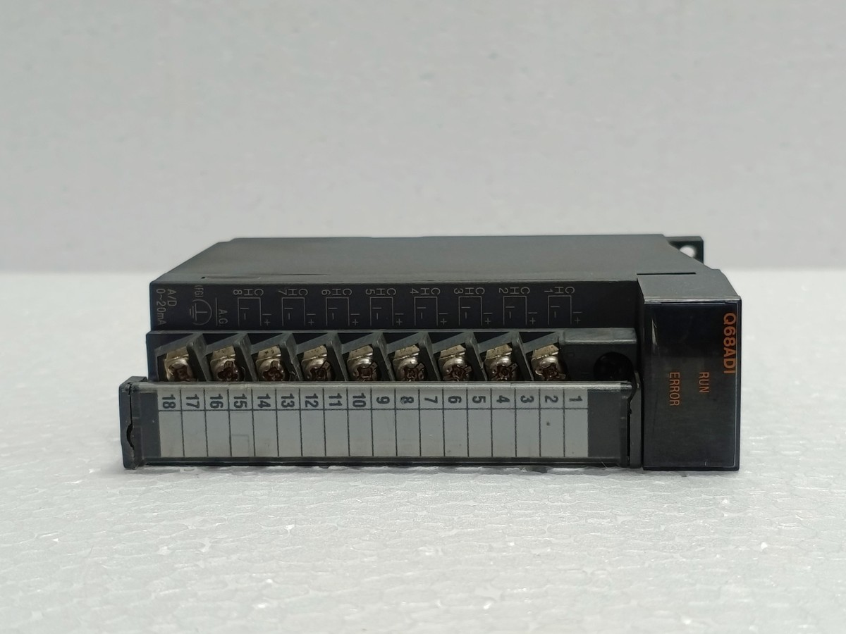 Mitsubishi MELSEC-Q Q68ADI A/D Converter Unit 0–20mA PLC Module