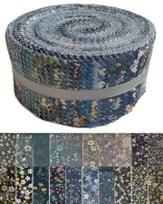 Jelly Roll Fabric 100 Cotton Quilting Fabric, 40 Pre-Cut Strips 2.5 x 44 In...