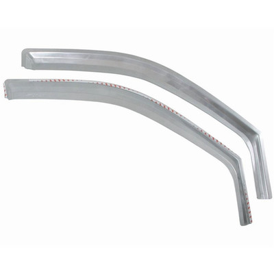 Putco Chrome Window Visors For Dodge Ram 1500 09-18 Front In Channel