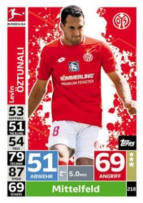 2018-19 Topps Match Attax Bundesliga Cards Pick From List 201-400