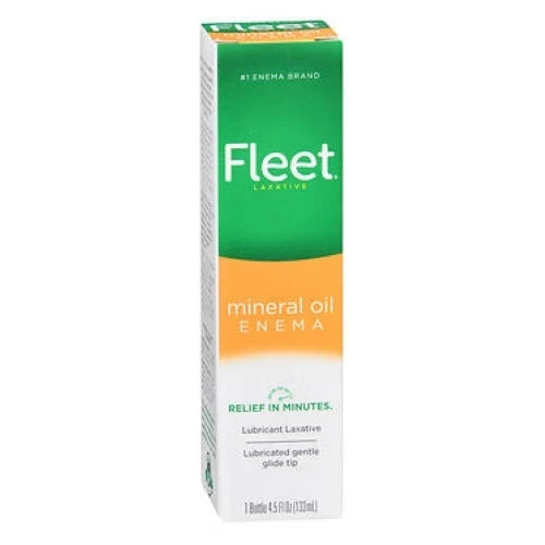 Fleet Mineral Oil Enema 4.5 fl.oz Each (Pack of 6)