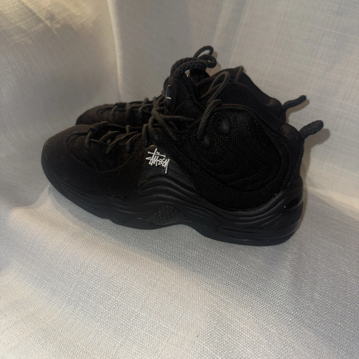 Stussy x Nike Air Penny 2 Black for Sale | Authenticity Guaranteed