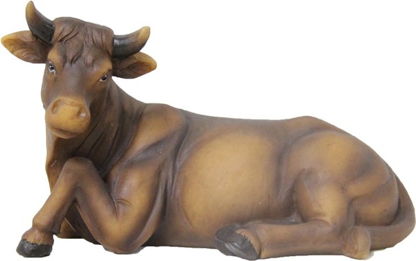 Krippenfigur Ochse 5 Cm Polyresin FüR 9 Cm Figuren Deko Weihnachten-image