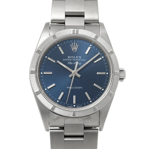 Rolex Air-King 14010M Automatic 34mm Blue Dial #WW1160