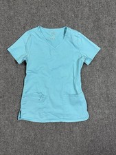 Womens Cherokee Workwear Scrub Top Size XS Color TRQW