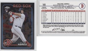 2024 Topps Chrome Wilyer Abreu #165 Rookie RC