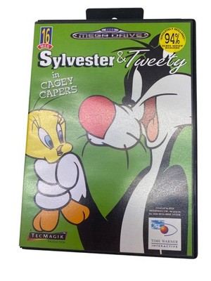 Sylvester & Tweety in Cagey Capers - Sega Mega Drive (CIB)