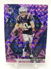 2025 Panini Mosaic - Drake Maye #28 Reactive Purple Mosaic Prizm