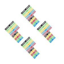 40 pcs H Shaped Rubber Bands Elastic Rubber Wrapping Bands for Books, Cameras,